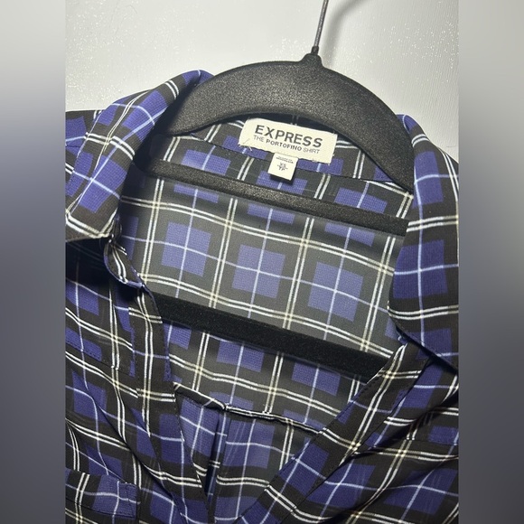 Express sheer button up blouse: siize XS - Picture 5 of 6